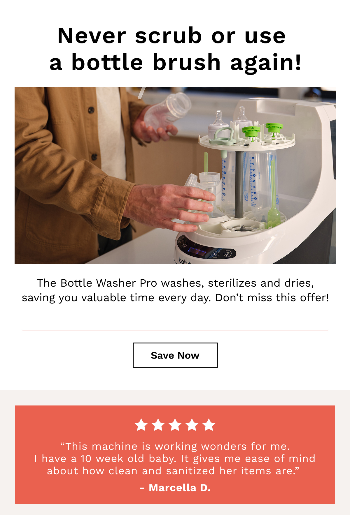 Never Scrub Or Use A Bottle Brush Again! | Save Now