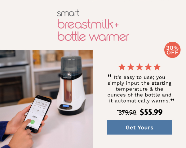 Smart Breastmilk + Bottle Warmer | Get Yours