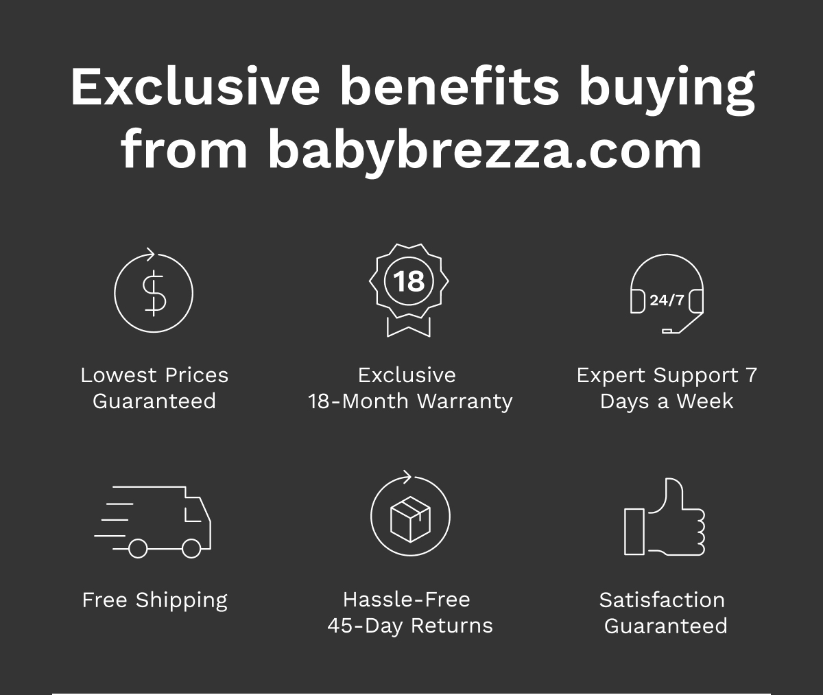 Exclusive Benefits