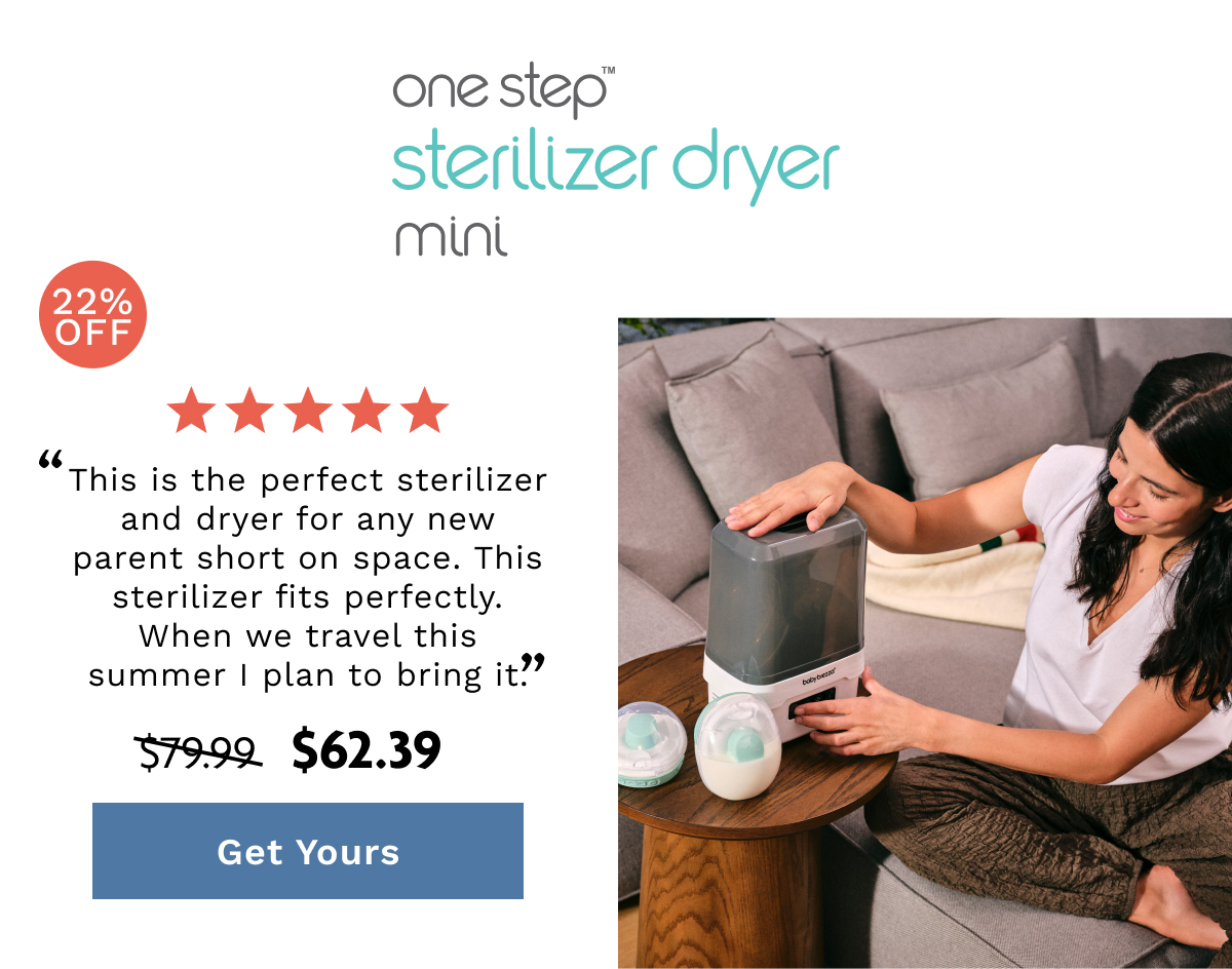 One Step Sterilizer Dryer Mini | Get Yours