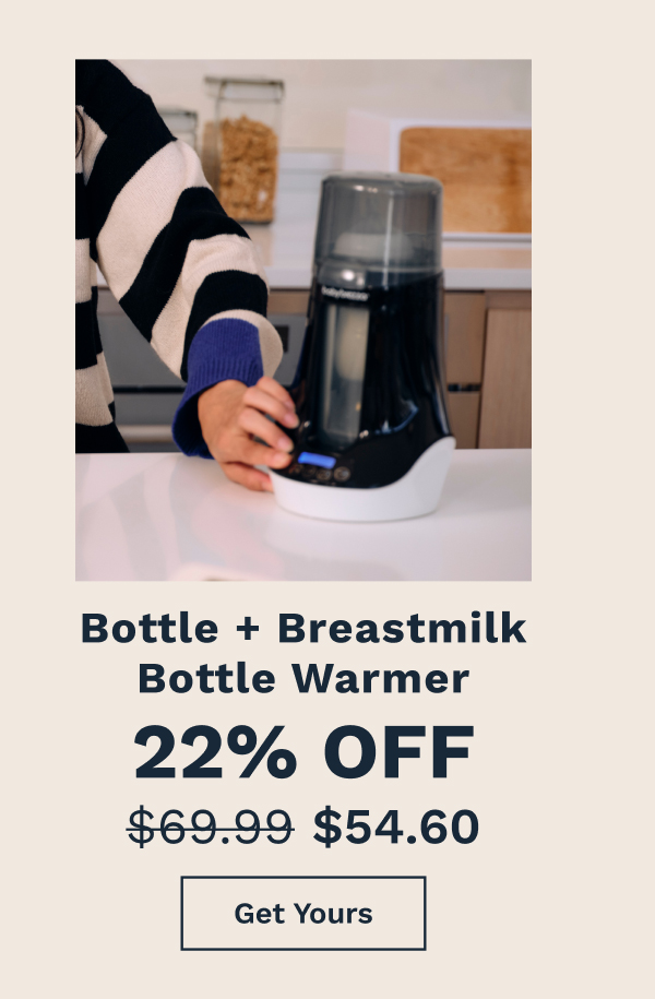 Bottle + Breastmilk Bottle Warmer | Get Yours