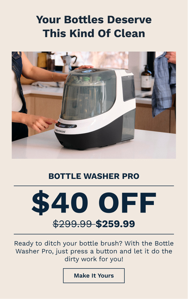 Your Bottles Deserve This Kind Of Clean | Make It Yours