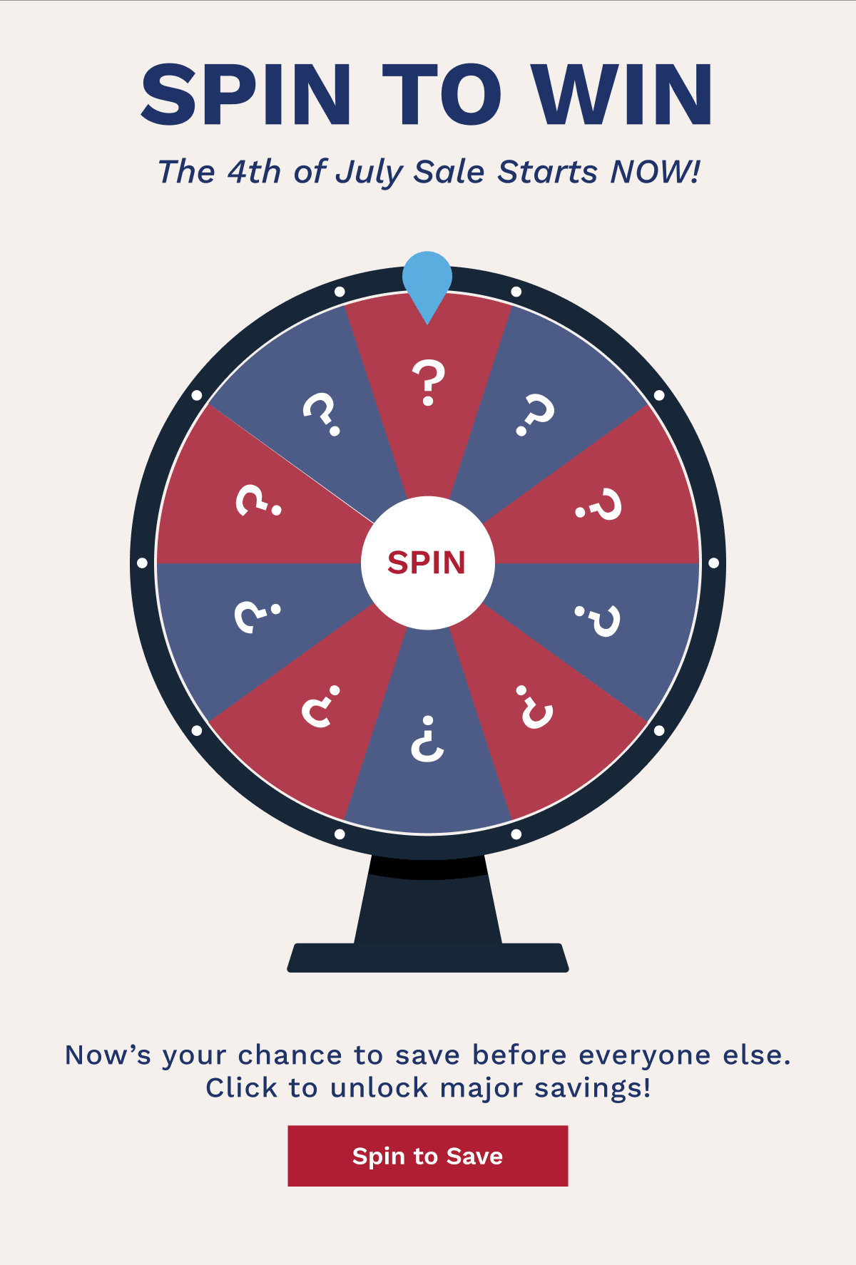 Spin To Win | Spin To Save