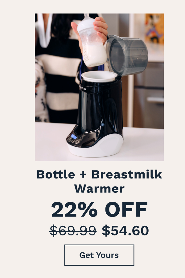 Bottle + Breastmilk Warmer | Get Yours