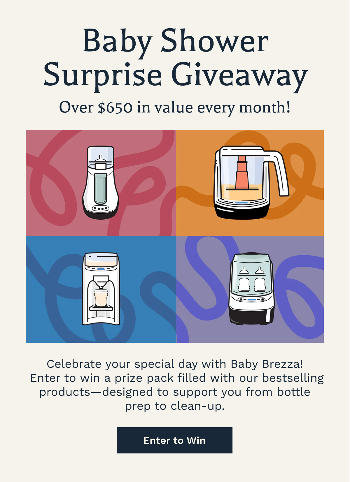 Baby Shower Surprise Giveaway | Enter To Win