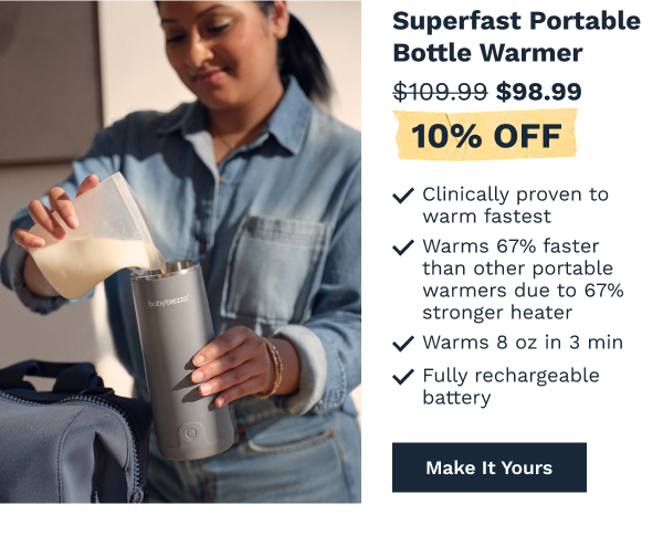 Superfast Portable Bottle Warmer | Make It Yours