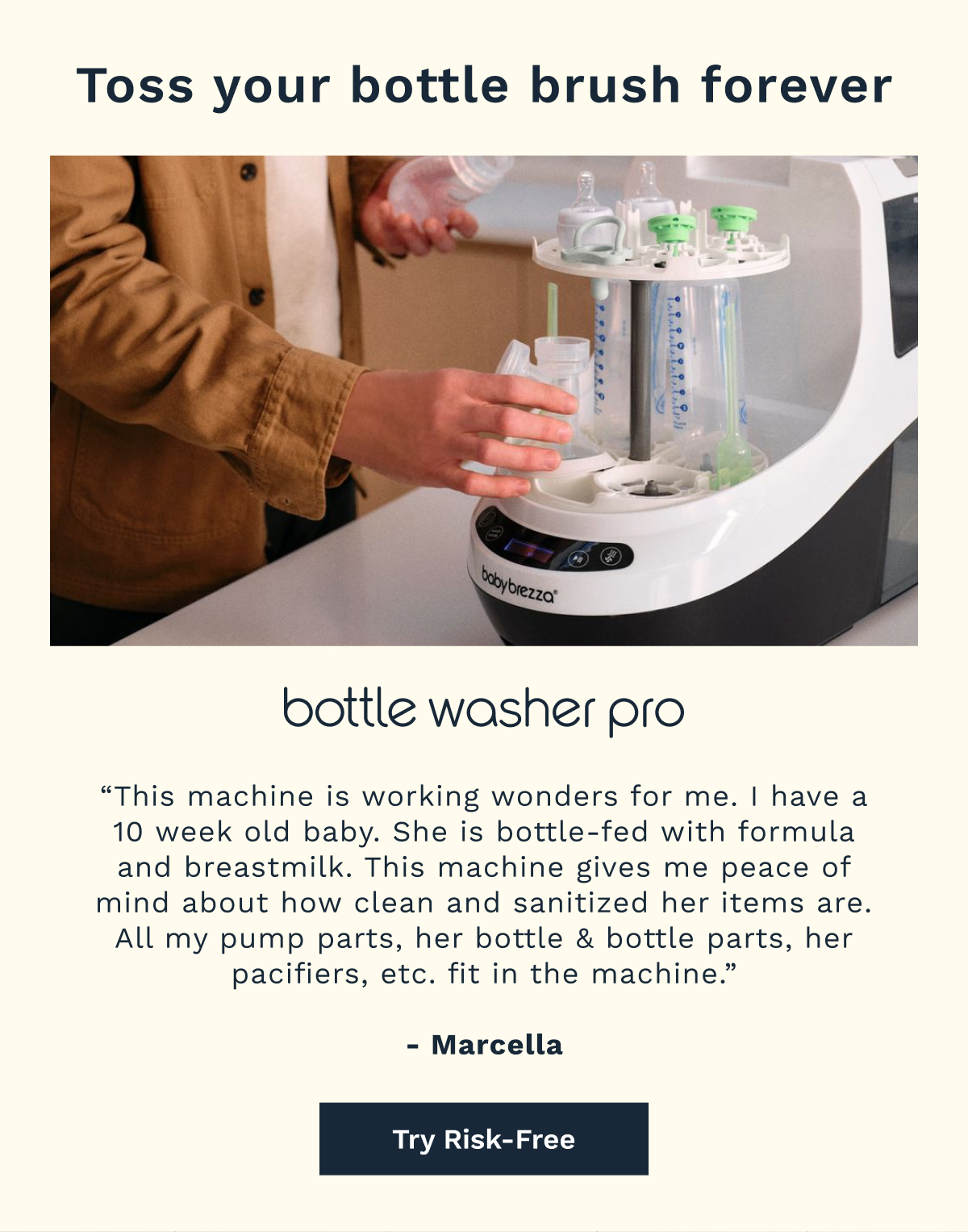 Bottle Washer Pro | Try Risk-Free
