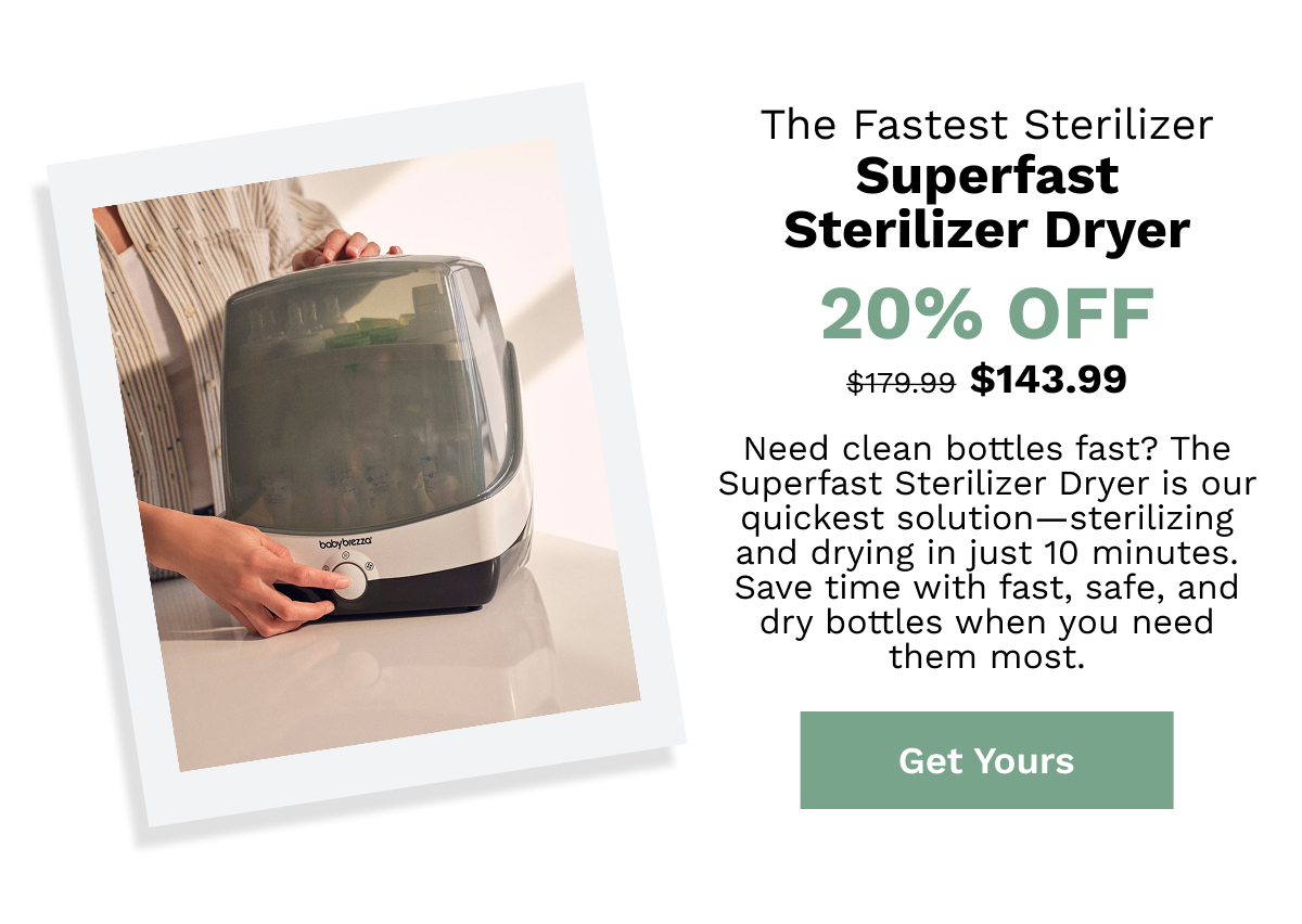 Superfast Sterilizer Dryer | Get Yours