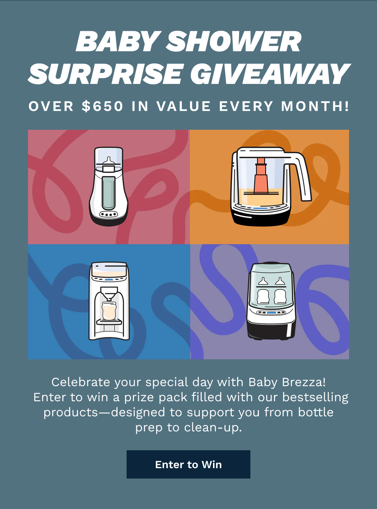 Baby Shower Surprise Giveaway | Enter To Win