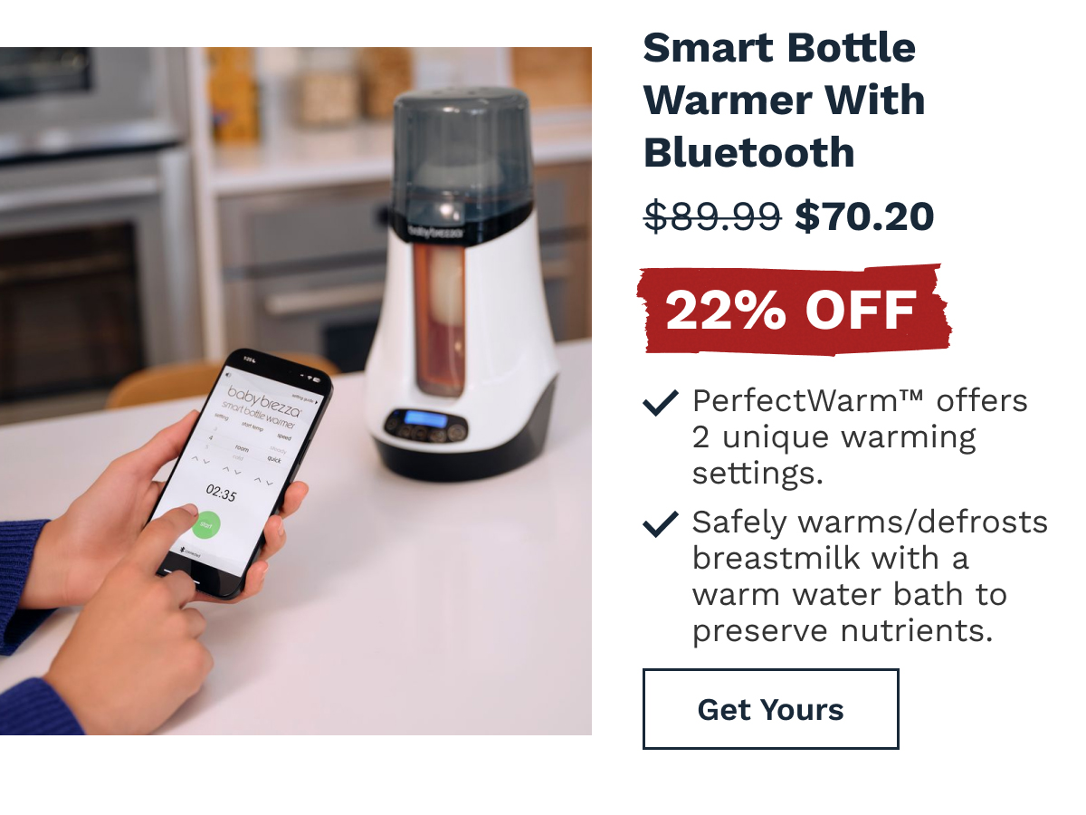 Smart Bottle Warmer With Bluetooth | Get Yours