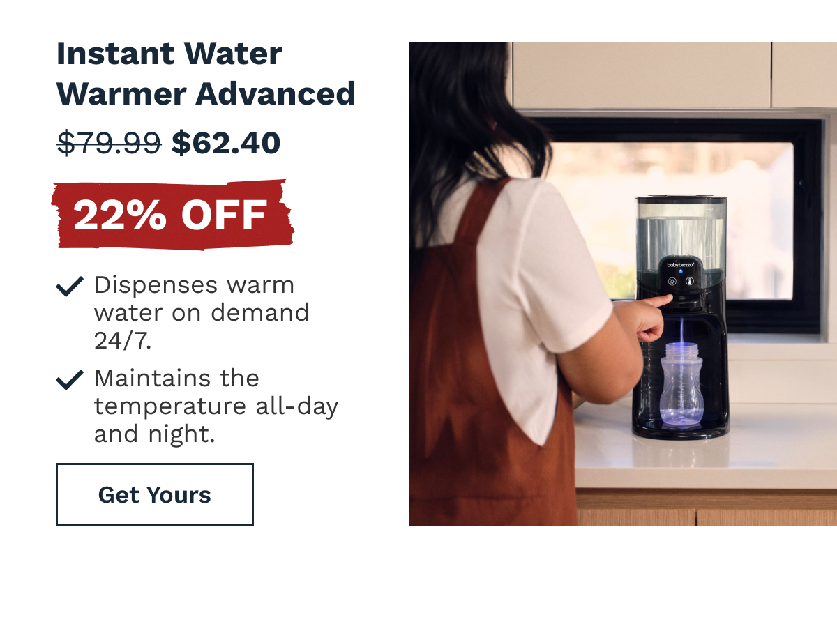 Instant Water Warmer Advanced | Get Yours