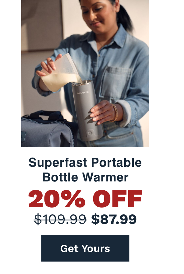 Superfast Portable Bottle Warmer | Get Yours