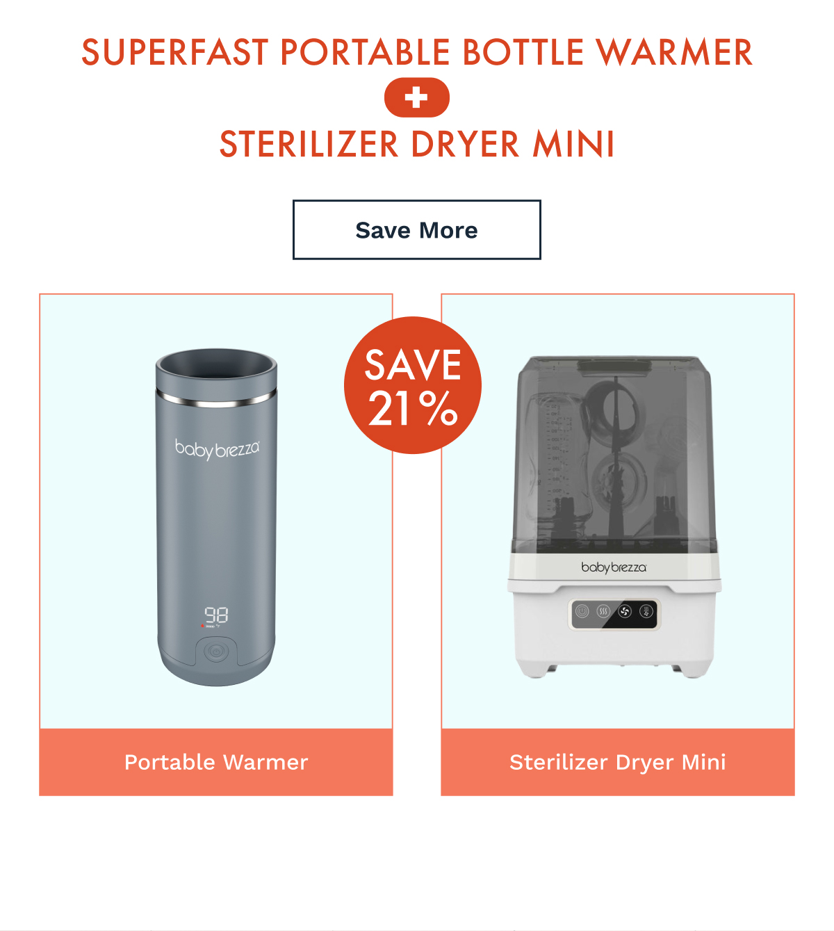Superfast Portable Bottle Warmer + Sterilizer Dryer Mini | Save More
