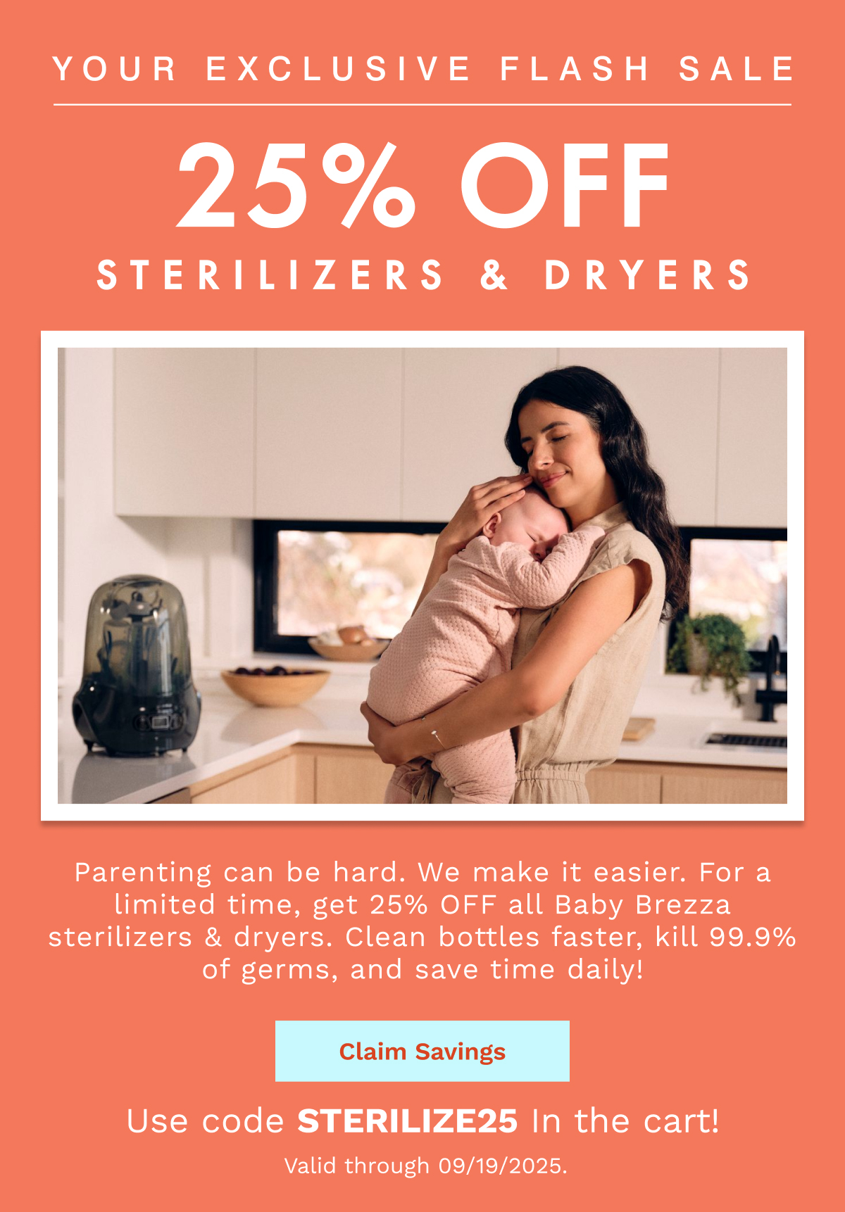 Your Exclusive Flash Sale 25% OFF Sterilizers & Dryers | Claim Savings