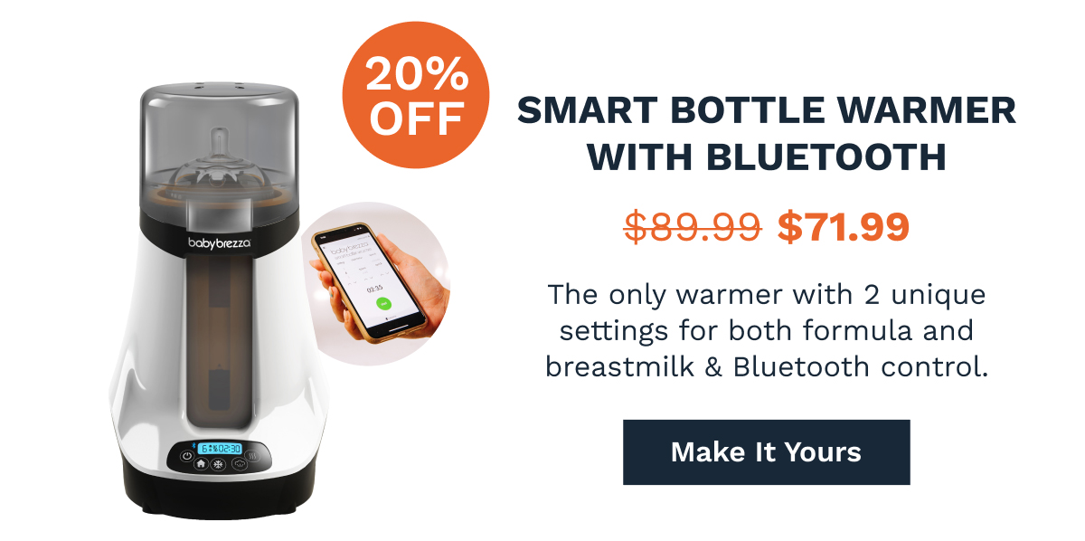 Smart Bottle Warmer With Bluetooth | Make It Yours