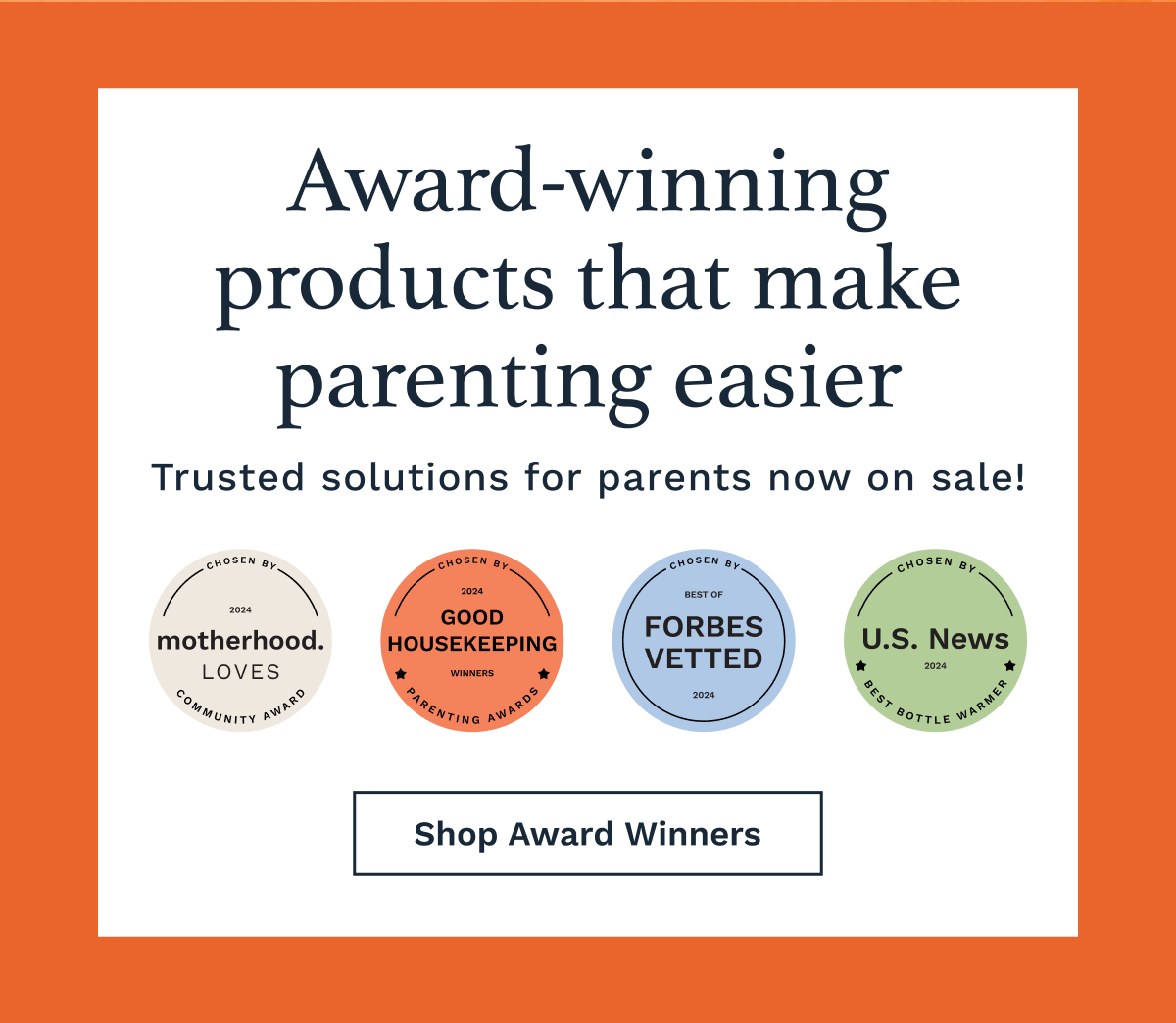 Award-Winning Products That Make Parenting Easier | Shop Award Winners