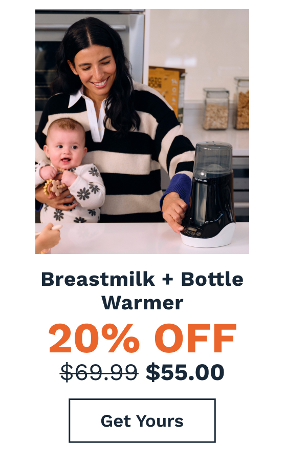 Breastmilk + Bottle Warmer | Get Yours