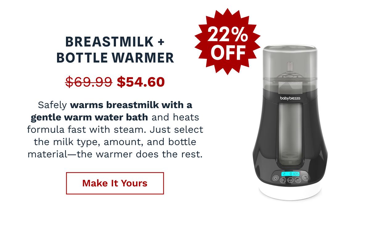 Breastmilk Bottle Warmer | Make It Yours
