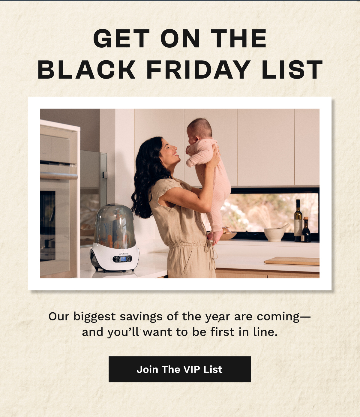 Get On The Black Friday List | Join The VIP List