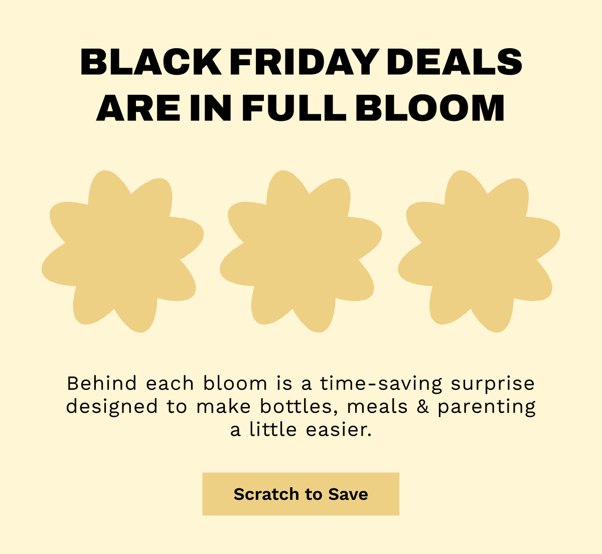Black Friday Deals Are In Full Bloom | Scratch To Save