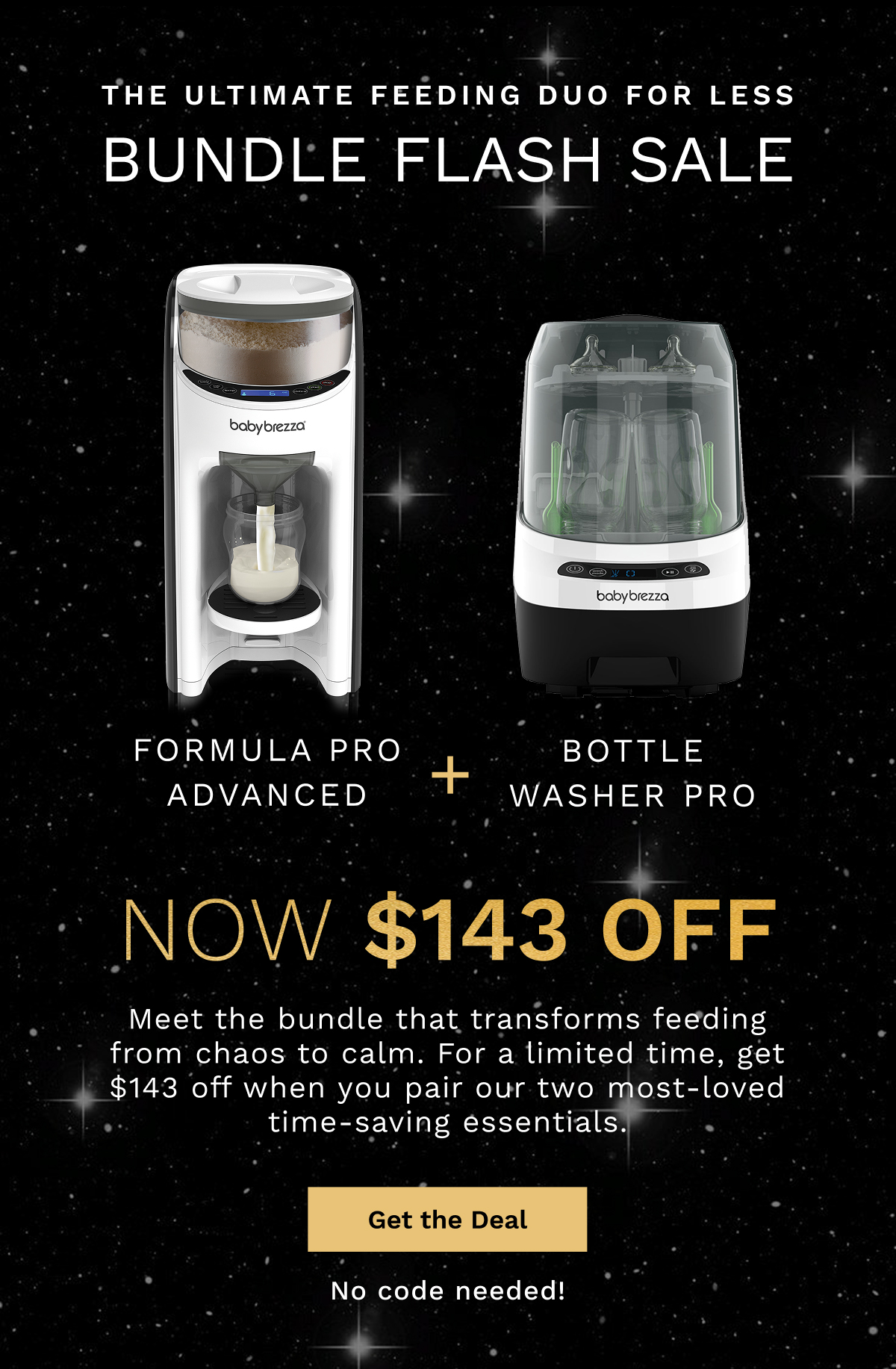 Formula Pro Advanced + Bottle Washer Pro | Get The Deal