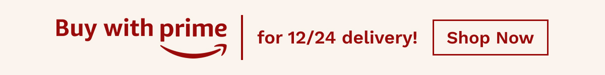 Buy With Prime | For 12/24 Delivery! | Shop Now