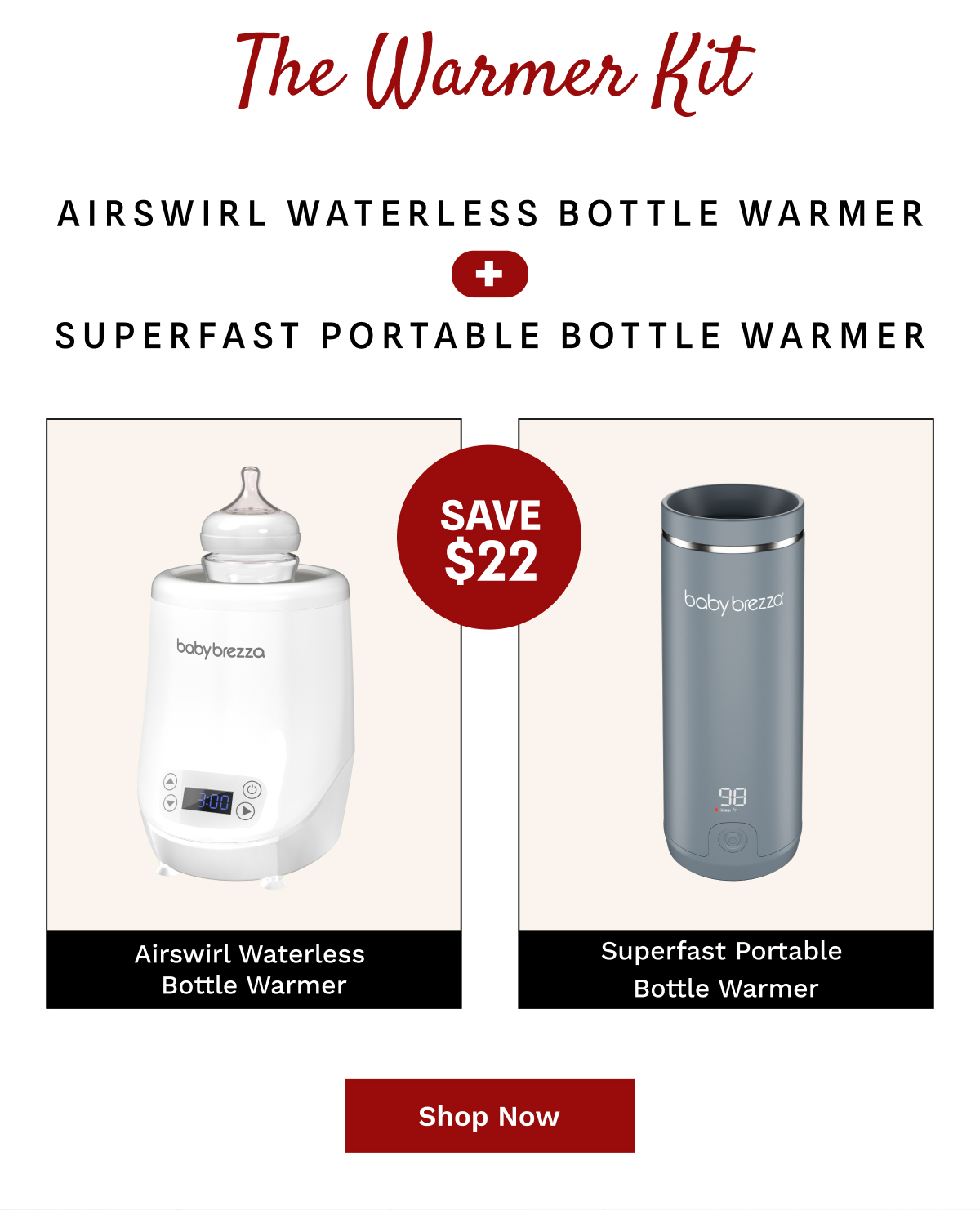 Airswirl Waterless Bottle Warmer + Superfast Portable Bottle Warmer | Shop Now
