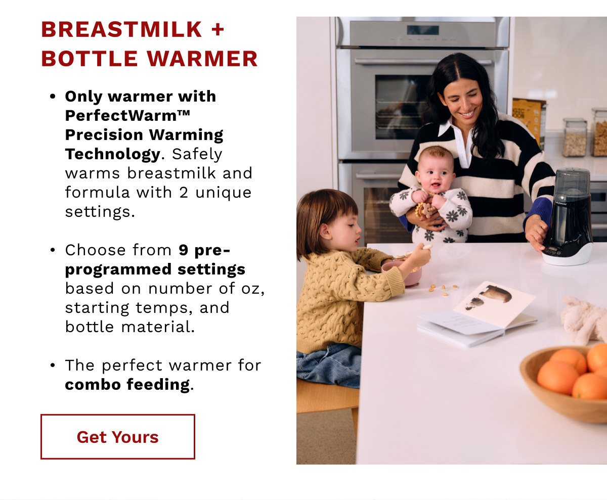 Breastmilk + Bottle Warmer | Get Yours