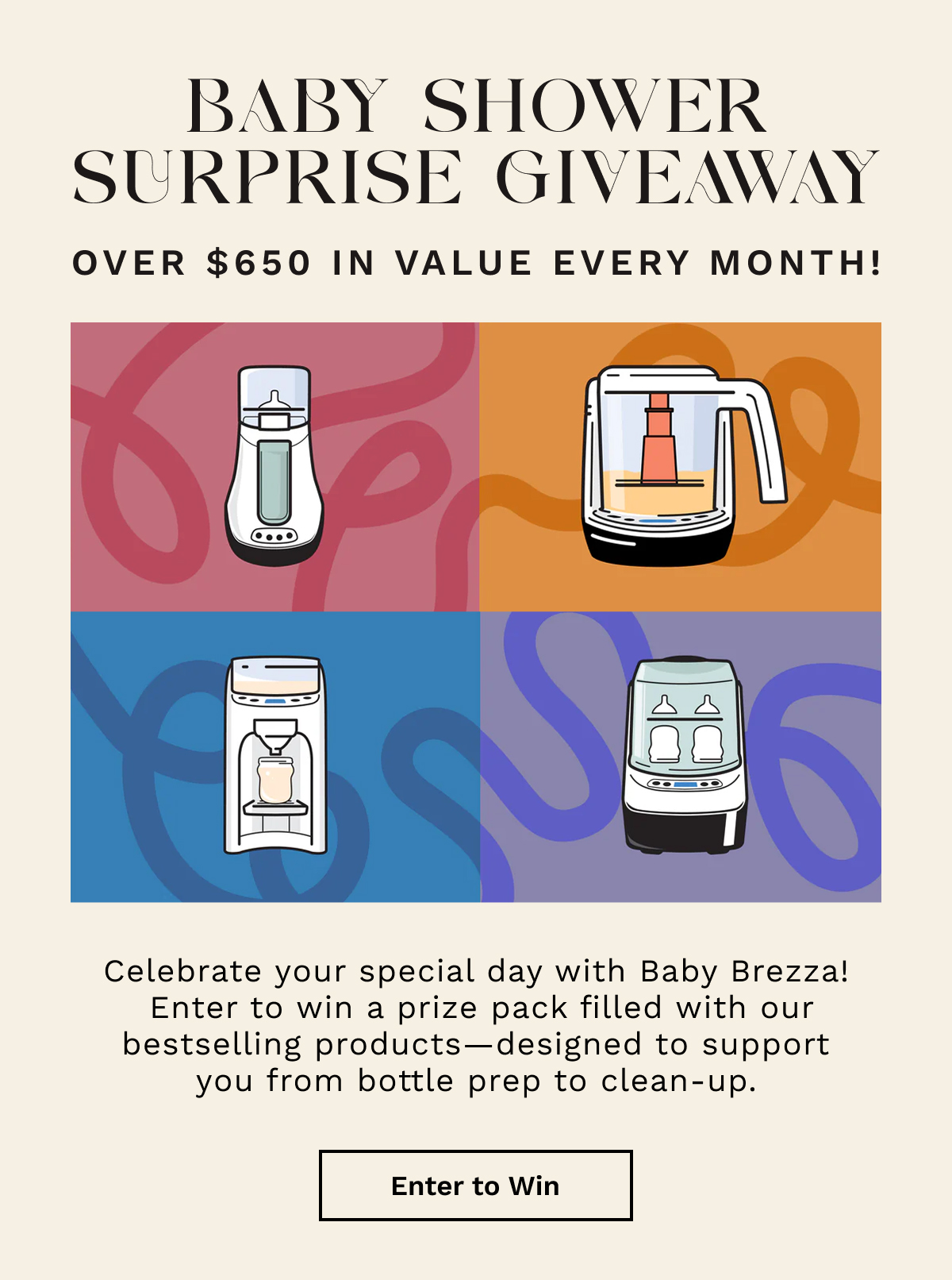 Baby Shower Surprise Giveaway | Enter To Win