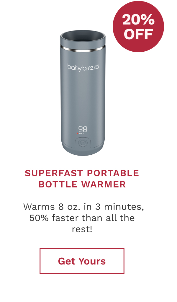Superfast Portable Bottle Warmer | Get Yours