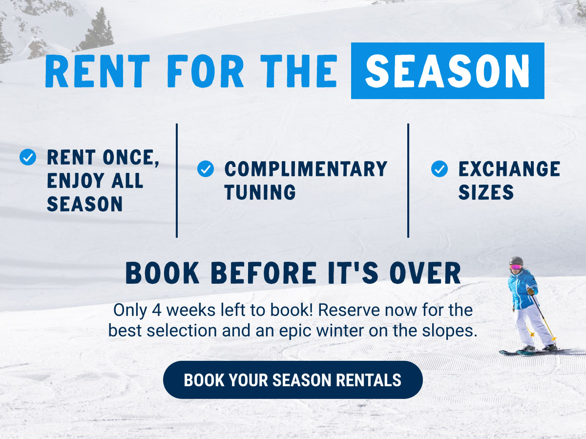 Book your season rentals