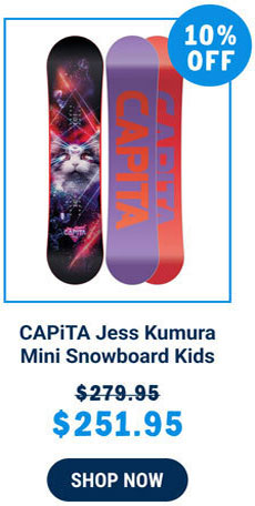 CAPiTA Jess Kumura Mini Snowboard Kids