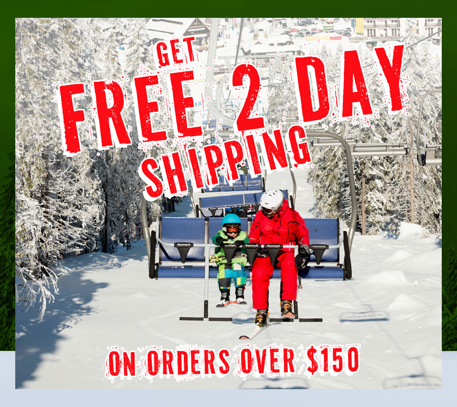 Free 2 Day Shipping On Orders Over $100