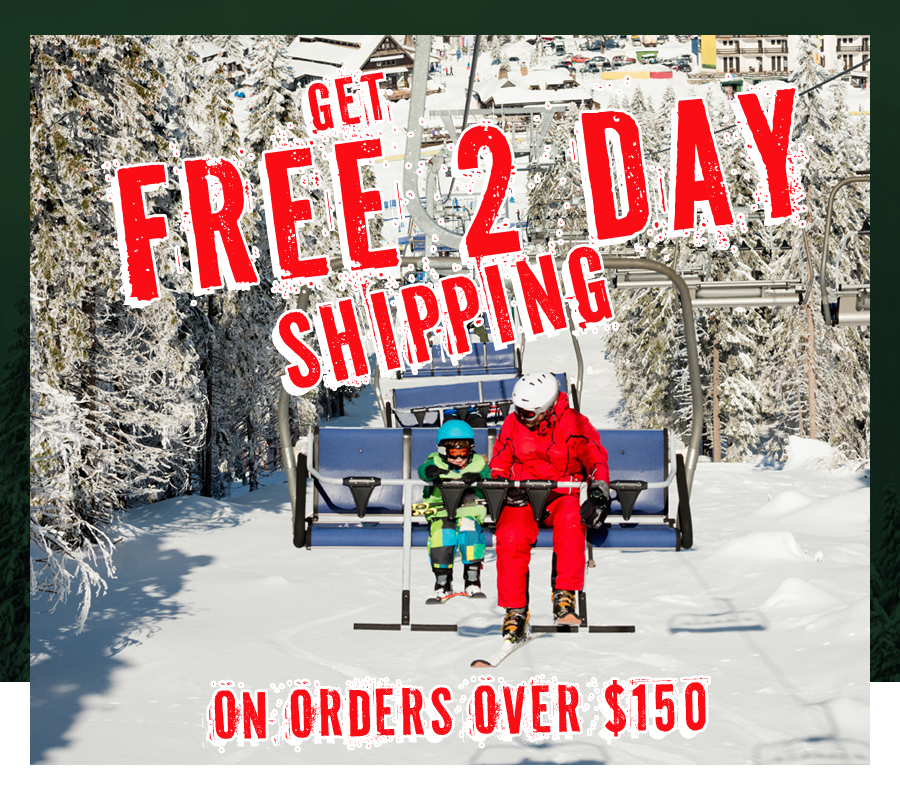 Free 2 Day Shipping On Orders Over $100