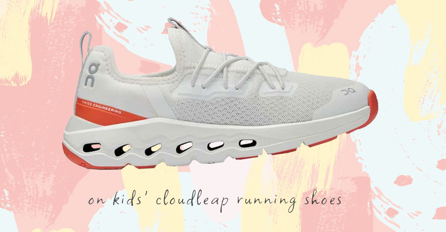 On Kids' Cloudleap Running Shoes