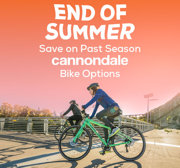 Cannondale End Of Summer Sale