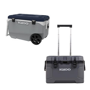 Igloo 90QT Maxcold Latitude or Trailmate 52 Roller Cooler
