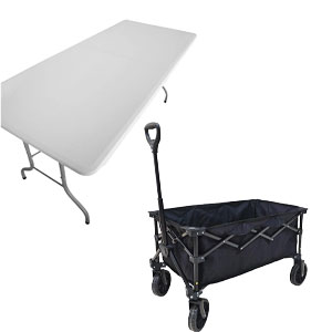WFS 6' Centerfold Table or Folding Wagon