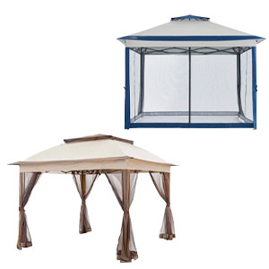 Captiva 11x11 Pop Up Gazebo or Yoli Screenhouse
