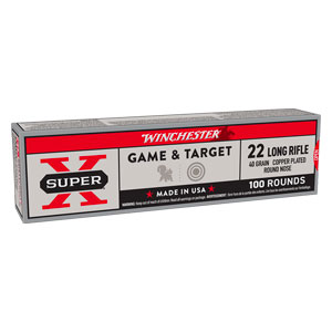 Winchester 22LR Plated Round Nose Ammo