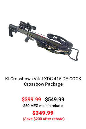 Killer Instinct Vital-XDC 415 De-Cock Crossbow Package