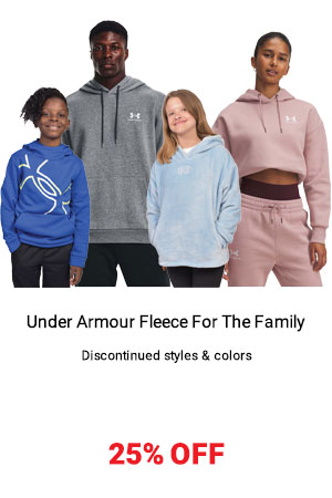 Under Armour Fleece for the Family — Discontinued Styles & Colors