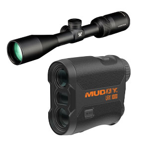 Vortex Triumph 3-9x40 or Muddy LRX1000 Laser Rangefinder
