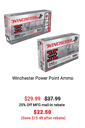 Winchester Power-Point Ammunition