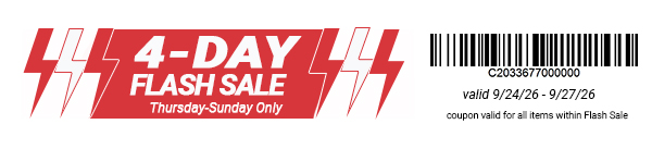 September 24–27 Archery Flash Sale barcode