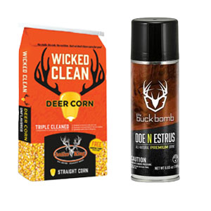 Antler King 40lb Wicked Clean Deer Corn or Buck Bomb Aerosol