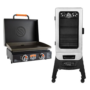 Blackstone 22" On The Go Table Top Griddle or Pit Boss 3 Series Digital Electric Smoker