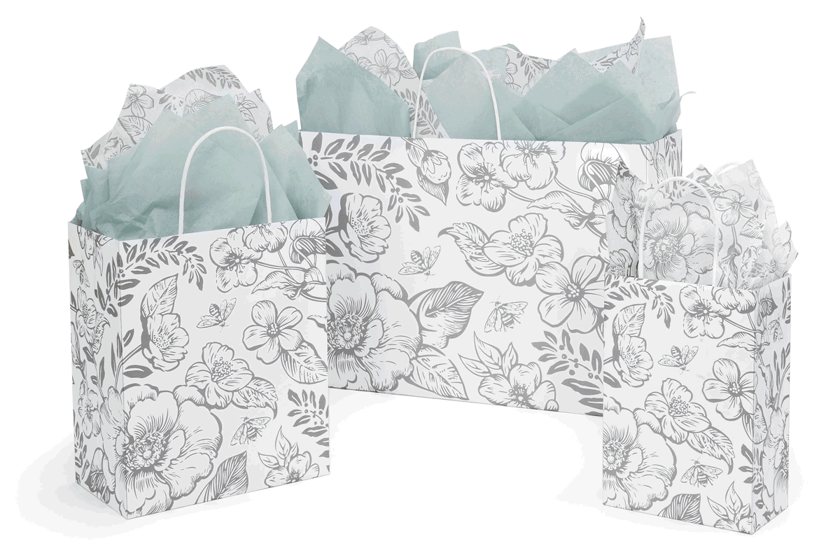 Timeless Floral Gift Bags