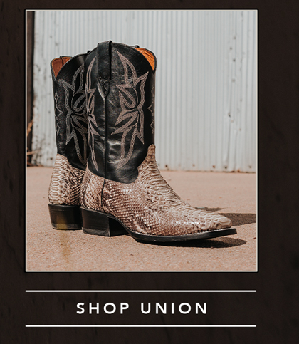 Shop Union - Union Black White Python