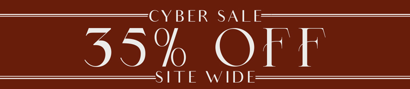 Cyber Sale 35% Off Sitewide